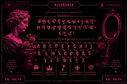Vonire Bound Typeface, a Blackletter Font by alit design (Thumbnail 13 of 20)