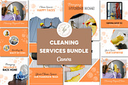 Cleaning Service Digital Bundle, a Social Media Template by Branding by Kellsey (Thumbnail 1 of 6)