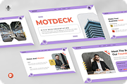 Creative Pitch Deck Powerpoint, a Presentation Template by SquidPixey (Thumbnail 1 of 6)