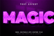 40 Neon text effect editable Vol 2, a Plug-in Add-On by Aglonemadesign (Thumbnail 2 of 25)