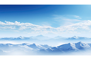 summer sunny sky background ai, a Nature Photo by pikepicture