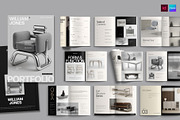 Minimalist Portfolio Template, a Magazine Template by BrandPacks (Thumbnail 1 of 6)