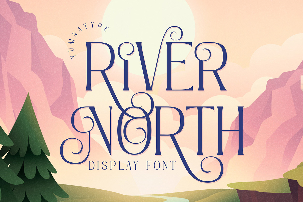 River North, a Symbol Font by yumnatype (Photo 1 of 10)