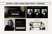 Canva Sales Page - Noir Luxe, a Templates & Theme by Freedom Business Shop (Thumbnail 7 of 10)