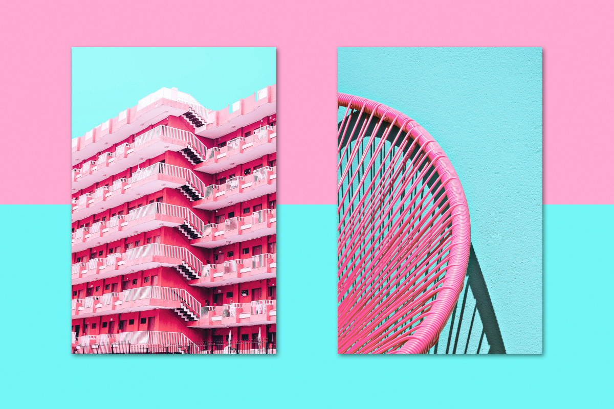 Minimalist pink&blue bundle 22, a Person Photo by Jenya Porechenskaya (Photo 2 of 7)