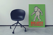 Bigfoot Procreate Stamp Brush Set, a Brush Add-On by Heather Green Designs (Thumbnail 6 of 10)