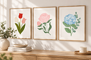 Flowers Clipart Bundle, a Decorative Illustration by Anna Studio (Thumbnail 4 of 12)