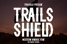 Trails Shield - Western Vintage