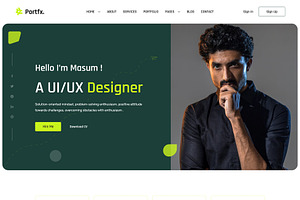 Portfex - Portfolio WordPress Theme, a WordPress Template by Themesvila