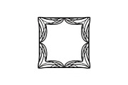Ornamental Frame SVG Pack, a Graphic by hafijul (Thumbnail 7 of 11)
