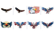 American Eagle Flag Patriotic, an Illustration by VetalStock (Thumbnail 3 of 3)