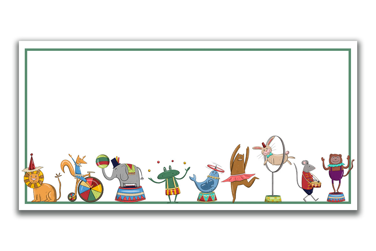 Whimsical circus clipart 2026, a Decorative Illustration by SaintPic illustrations (Photo 4 of 4)