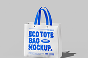 Eco Tote Bag Mockup, a Packaging Mockup by Permadi Creative (Thumbnail 2 of 3)
