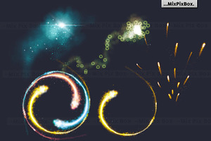 Magic Sparks Overlays