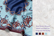 Art Nouveau Lily Garland Scarf, an Object Graphic by ilustrinna (Thumbnail 3 of 10)