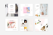 Pink CANVA instagram pack, a Social Media Template by Swiss_cube (Thumbnail 7 of 8)