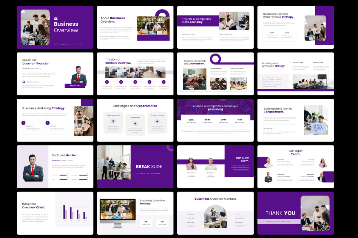 Work - Business Presentation, a Presentation Template by Hammad Arif (Photo 2 of 2)
