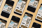 Brown Real Estate Flyer Set, a Flyer Template by Aiyari Graphic (Thumbnail 2 of 3)