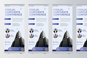 Corporate Event Roll Up Banner, a Print Template by Annora Studio (Thumbnail 4 of 6)