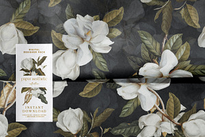 Magnolia Floral Paper Pack