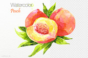Watercolor juicy fruit Vector Set, an Object Graphic by KarinkaBU (Thumbnail 4 of 6)