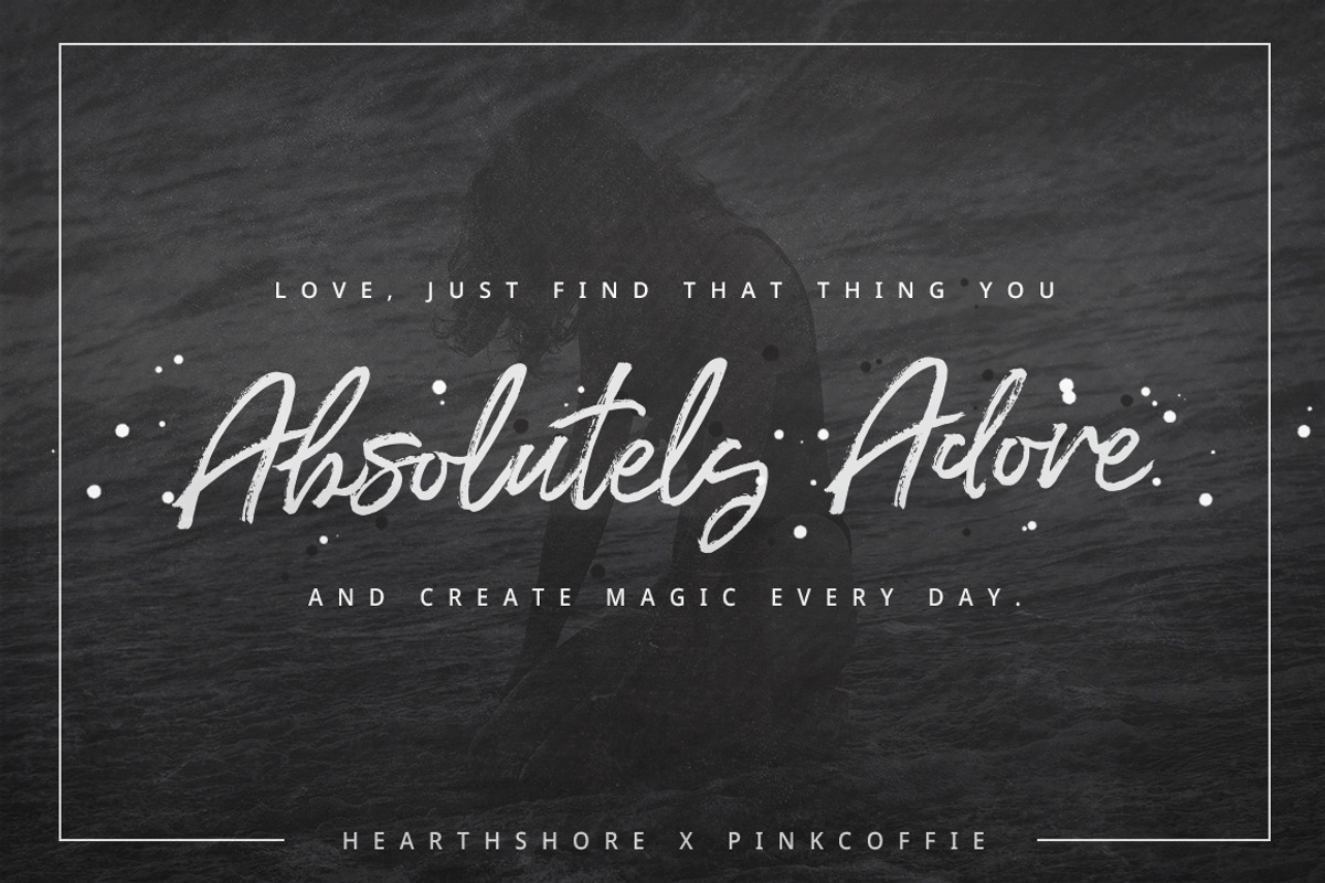Hearthshore Script + Premade Logos preview 8