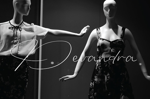 devandra font preview 6