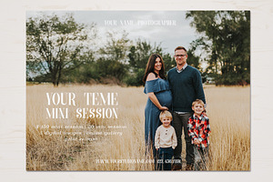 Mini Session Template