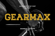 Gearmax Bold Serif Sport Font, a Slab Serif Font by Vadovastd (Thumbnail 1 of 7)