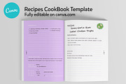 Recipes Book Canva A4 Template, a Magazine Template by DeLaGranSiete (Thumbnail 4 of 13)