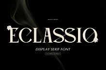 Eclassio | Display Serif Font