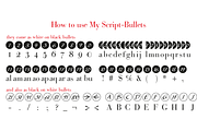 Bullets, a Font by Wiescher Design (Thumbnail 12 of 14)