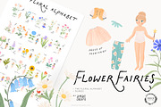 FLOWER FAIRIES. The floral alphabet, a Decorative Illustration by annartdreams (Thumbnail 1 of 18)