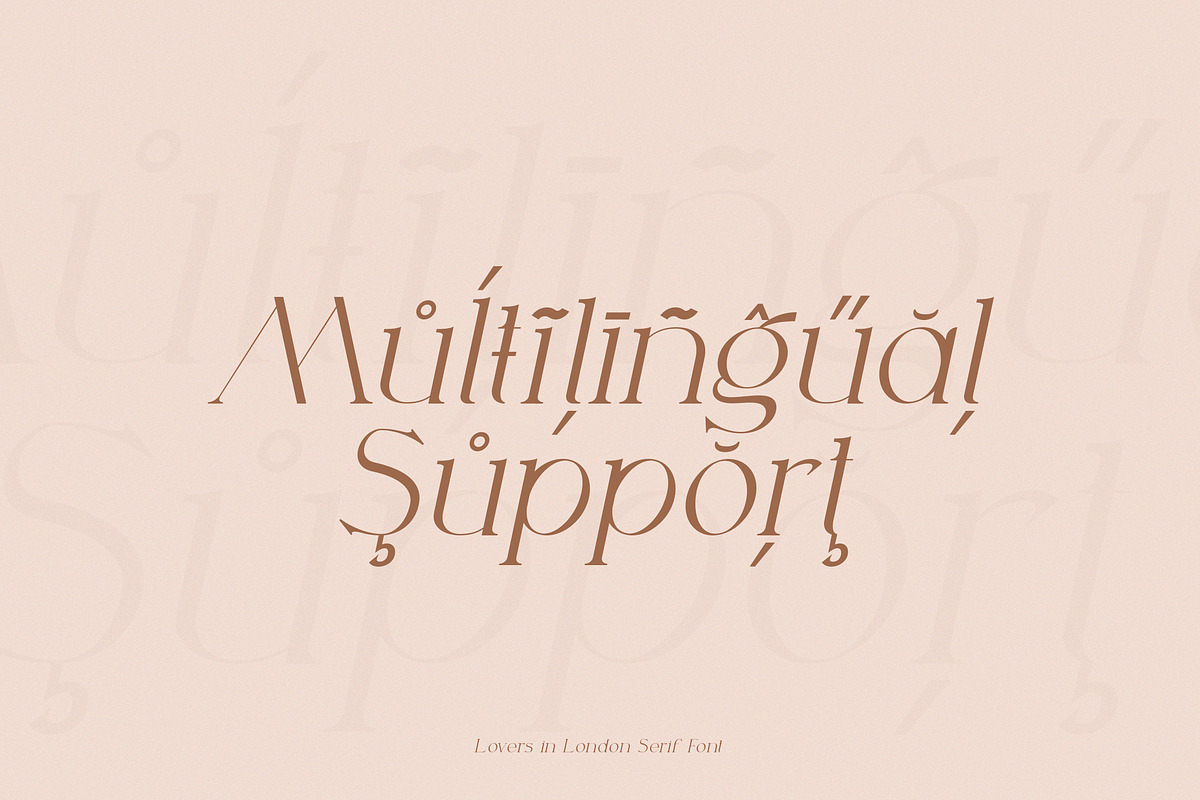 Lovers in London Serif Duo, a Serif Font by Salt & Pepper Designs (Photo 7 of 11)