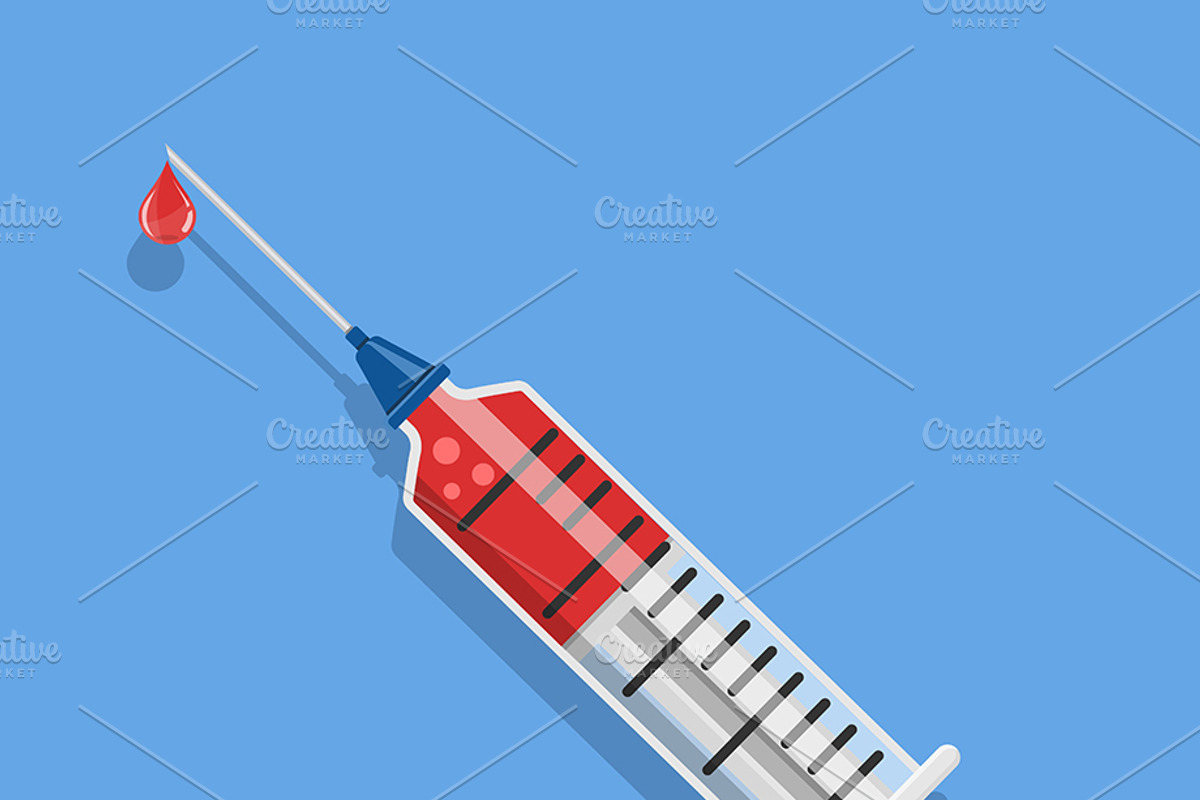 Syringes. Injections and Vaccination, a Healthcare Illustration by TAlex (Photo 4 of 7)