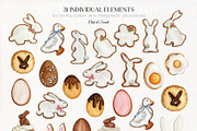 Easter sweet cookies, a Food Illustration by CrystalinaShop (Thumbnail 3 of 6)