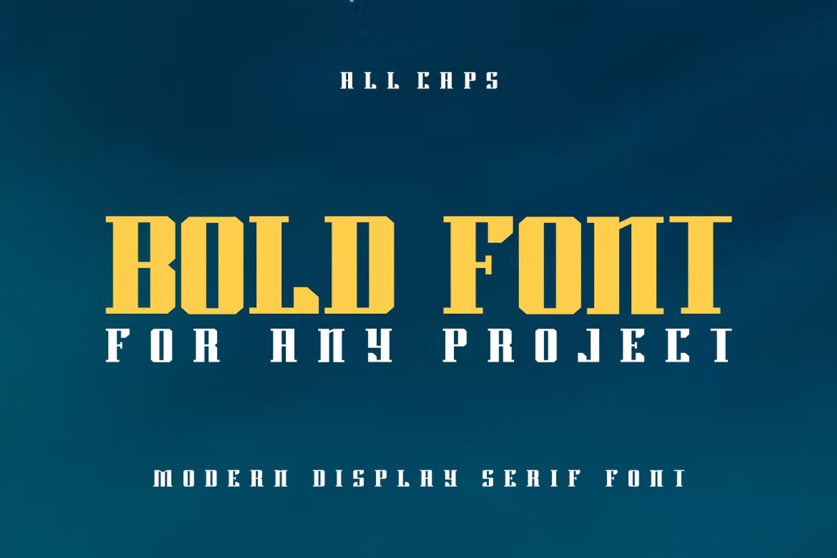 Genleb Modern Font, a Sans Serif Font by alanwarstd (Photo 3 of 5)