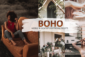 Boho Lightroom & Mobile Preset