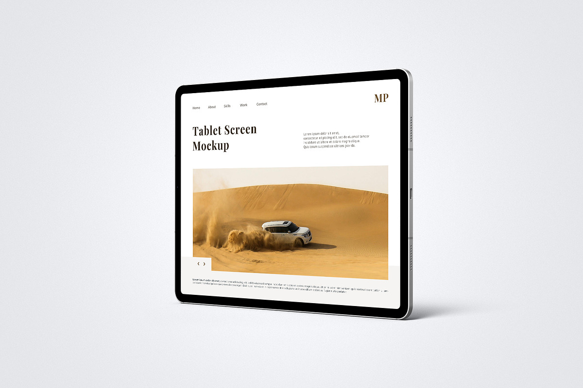 iPad / Tablet Screen Mockup, an iPad Mockup by Mockup Supper (Photo 11 of 14)