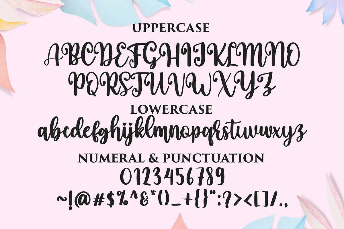 Myloves // Love font, a Script Font by BearyType Studio (Photo 4 of 7)