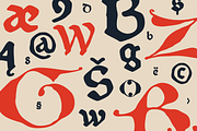 Medieval Grammar blackletter font, a Blackletter Font by kaer_shop (Thumbnail 2 of 13)
