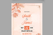 Invitation card Template Layout, a Stationery Template by MightyDesign (Thumbnail 4 of 8)