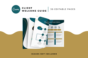 Teal Chic Client Welcome Guide Canva