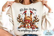 Everything's Fine Christmas PNG, a Seasonal Illustration by Daily.Designs (Thumbnail 2 of 5)