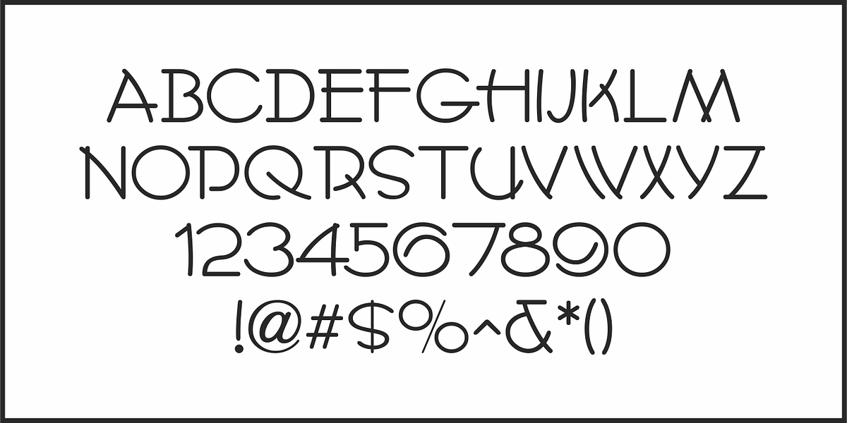 Nouveau Cartoon JNL, a Font by Jeff Levine Fonts (Photo 3 of 5)