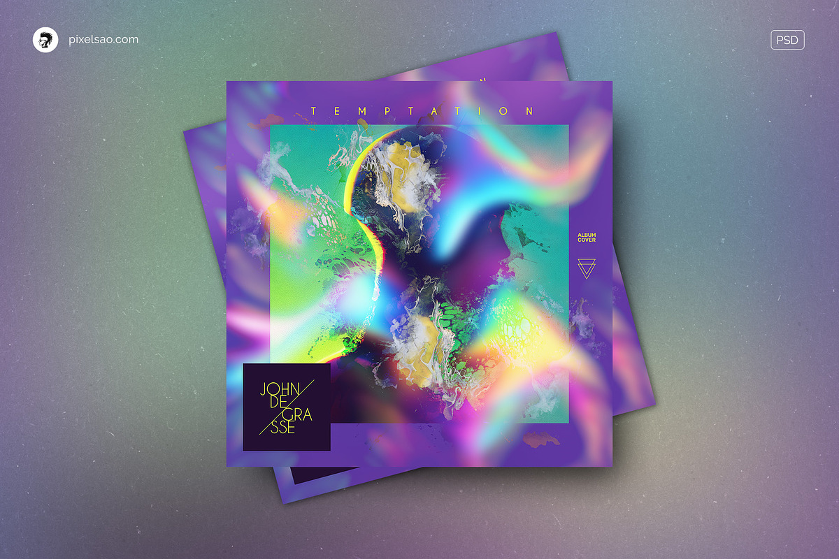Temptation – Album Cover Art, a Social Media Template by pixelsao (Photo 1 of 2)