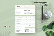 Invoice Template, a Stationery Template by Cleffon_Graphic_Studio (Thumbnail 1 of 3)