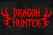 Lord Eratgon | Death Metal Font, a Blackletter Font by Denustudios (Thumbnail 9 of 12)