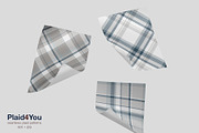 #115 Plaid Pattern in Light Grey, a Pattern Graphic by Plaid4You (Thumbnail 4 of 8)