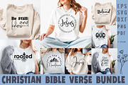 Christian Bible Verse SVG Bundle, an Object Graphic by FiveStarCrafting (Thumbnail 1 of 13)